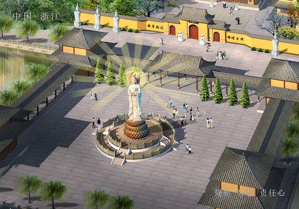 玉泉講寺總體寺院建筑規(guī)劃布局圖 玉泉講寺總體寺院建筑規(guī)劃布局圖 第2張